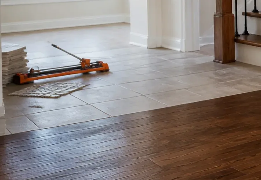 Ceramic tile flooring installation in Waterbury CT